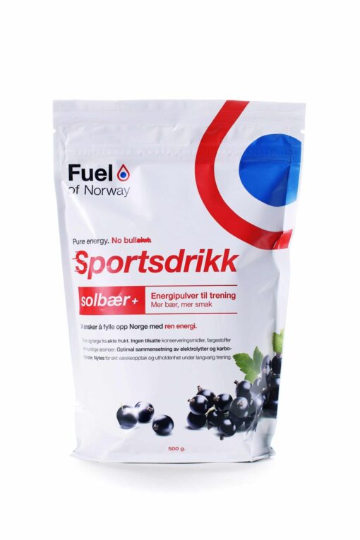 Fuel of Norway sportsdrikke Solbær+ 1