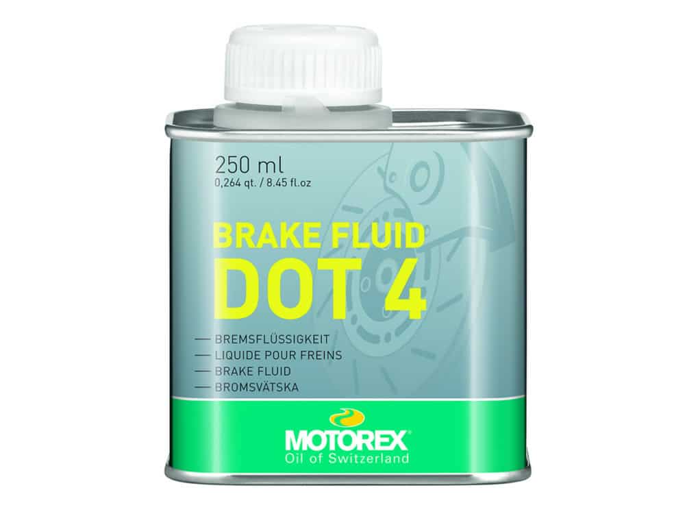 Motorex Brake Fluid DOT 4 Bottle 1L Glade Hjul