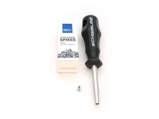 SCHWALBE Steel spikes and tool 1