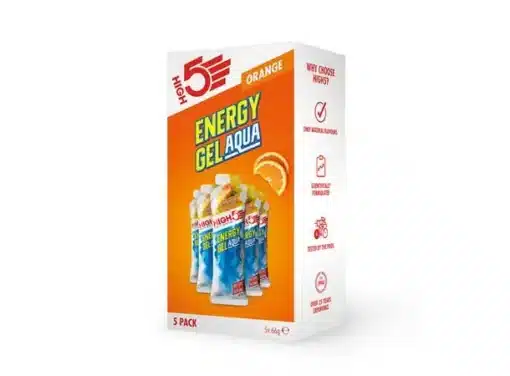 HIGH5 EnergyGel Aqua Appelsin 5pk 1