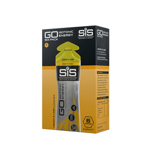 SIS Go Iso Gel Sekspakning Sitron/Lime 6x60 ml 1