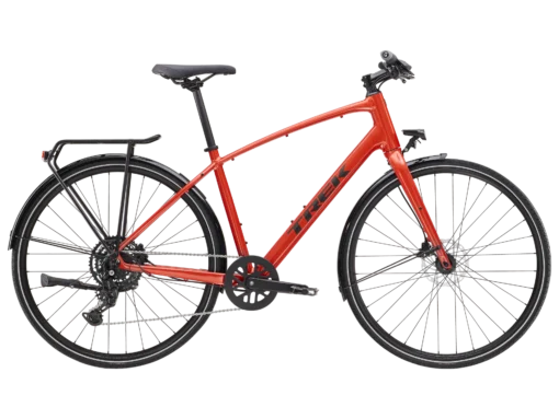 Trek FX 2 Disc Equipped Lava 1