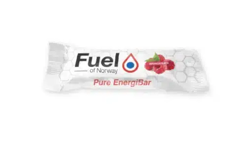 Fuel Of Norway Energibar Bringebær 1