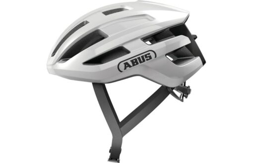 Abus PowerDome MIPS shiny white sykkelhjelm
