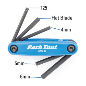 Alternative view of Park Tool Unbrako AWS-9.2